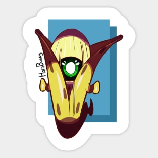 Ghost Banana Sticker